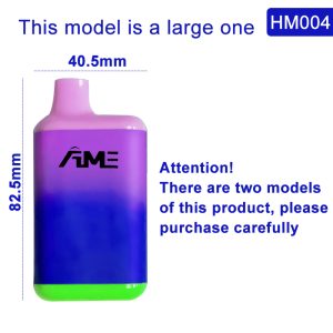 HM004 Custom 5000 Puffs Disposable Vapes 24 Flavors
